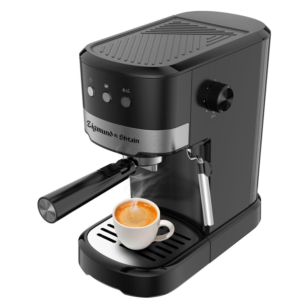 Кофеварка рожкового типа Zigmund & Shtain Al caffe ZCM-900