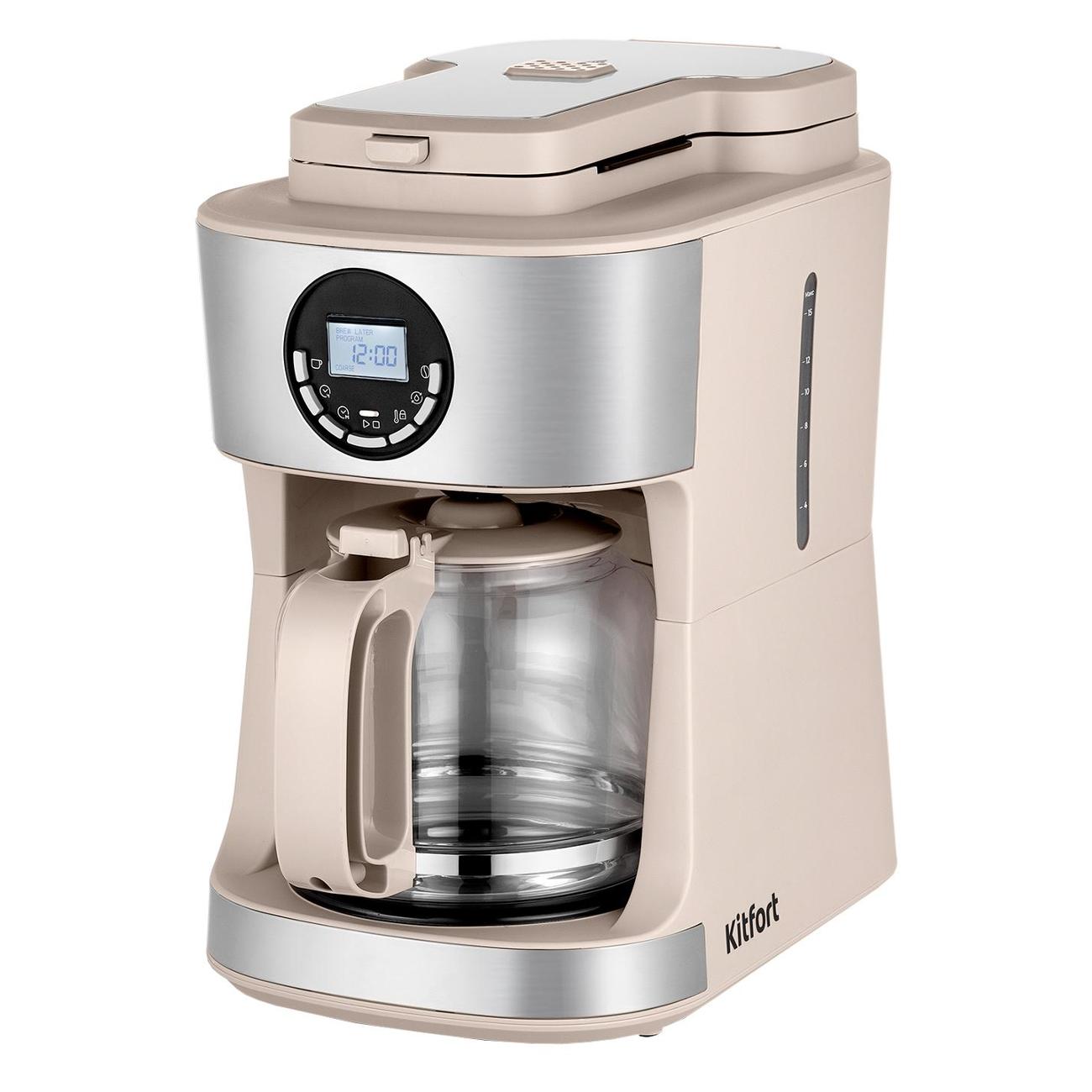 Кофеварка капельного типа Kitfort КТ-7238