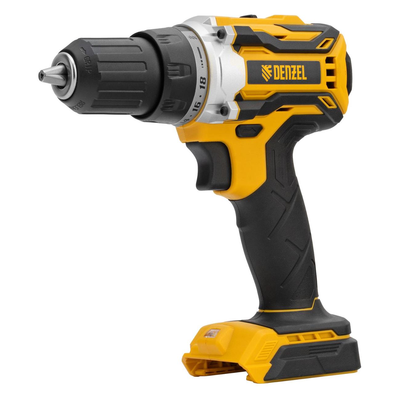 Шуруповерт аккумуляторный Denzel BLDL-18-0