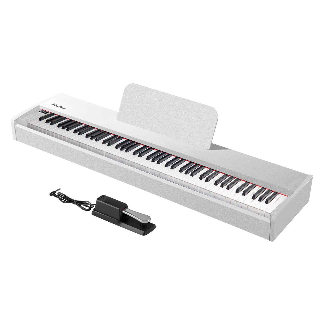 Цифровое пианино Tesler STZ-8805 белое