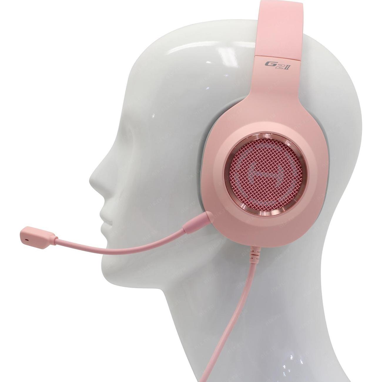 Наушники игровые Edifier G2 II Pink