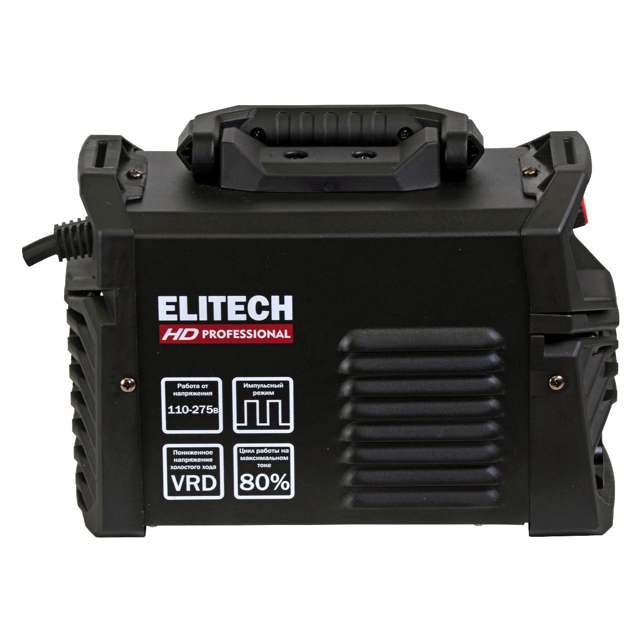 Инвертор сварочный Elitech WM 160 PULSE