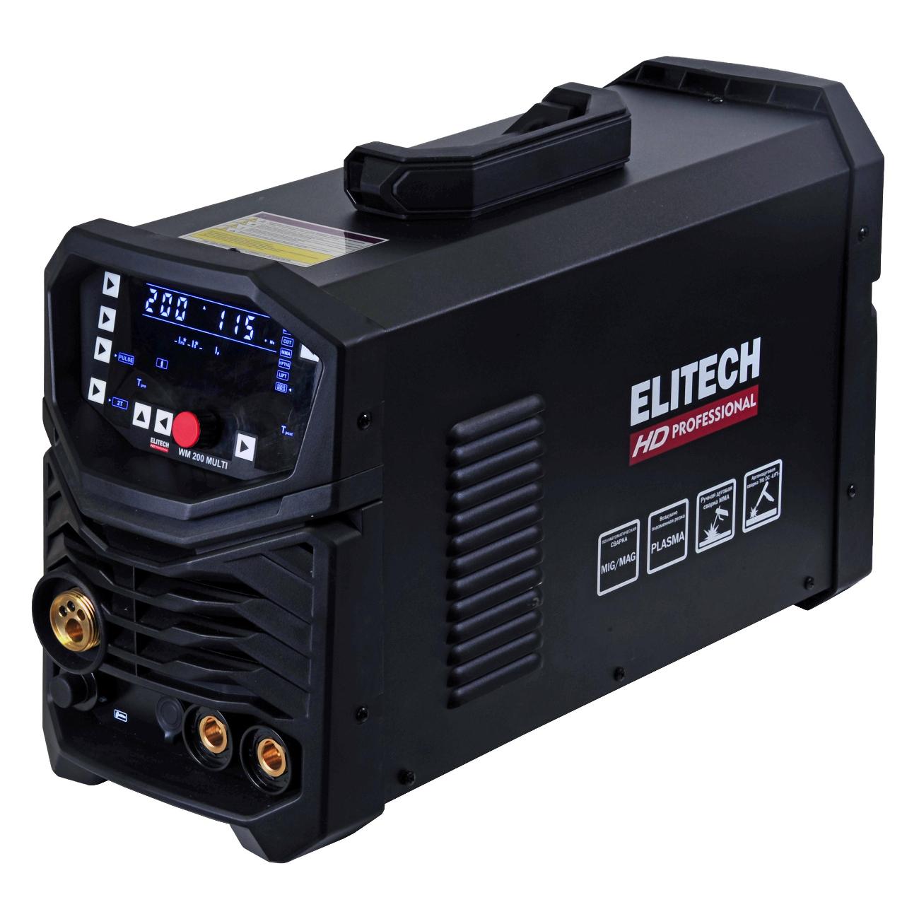 Инвертор сварочный Elitech WM 200 MULTI