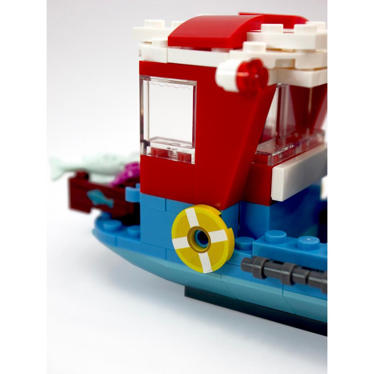 Конструктор Kids Brick Лодка (118 деталей)