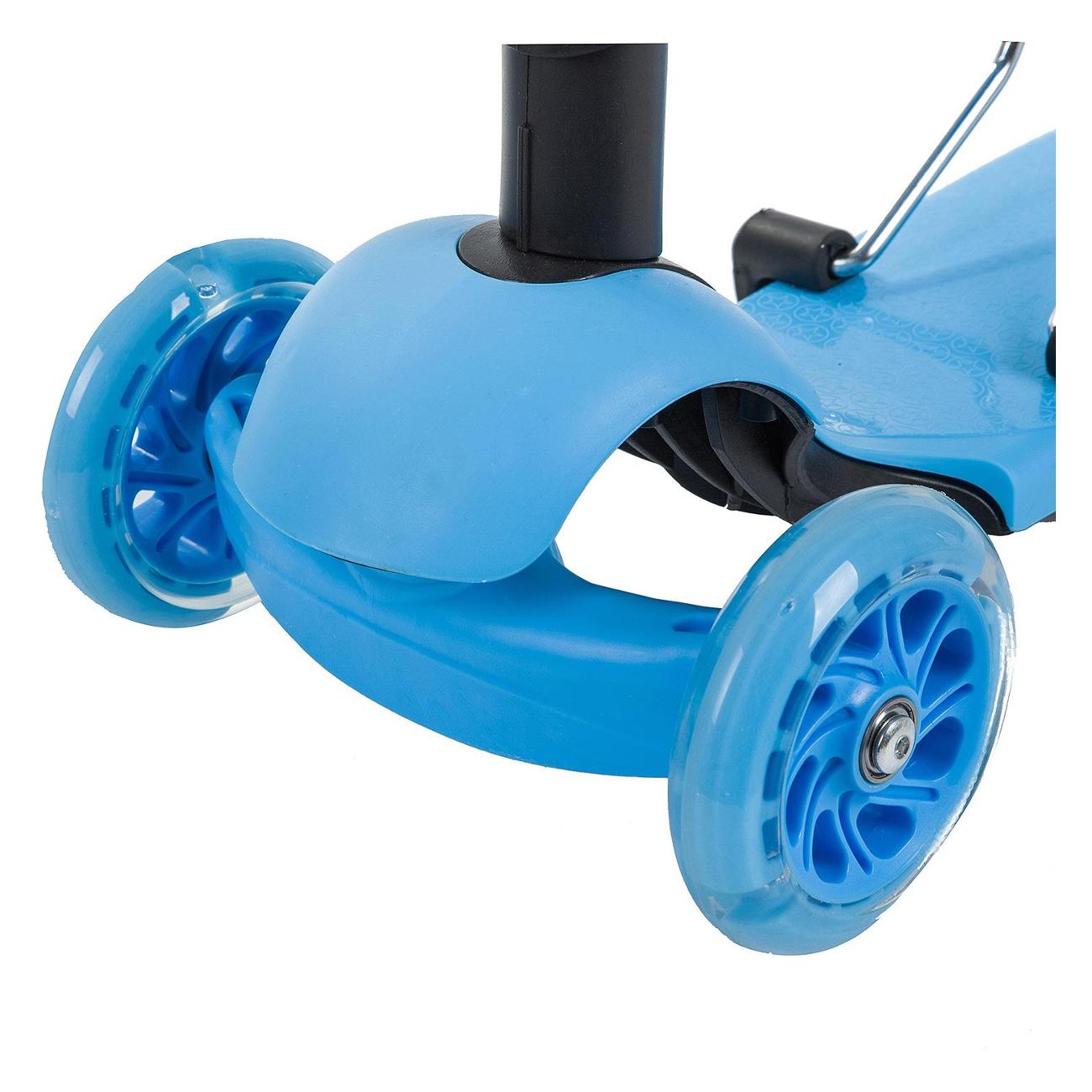 Самокат Novatrack Disco-kids Saddle Blue