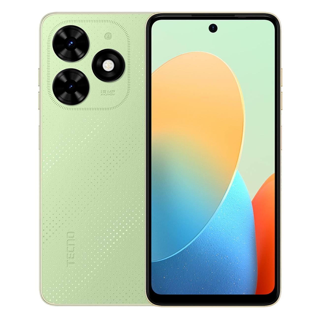 Смартфон Tecno BG6 SPARK Go 2024 зеленый