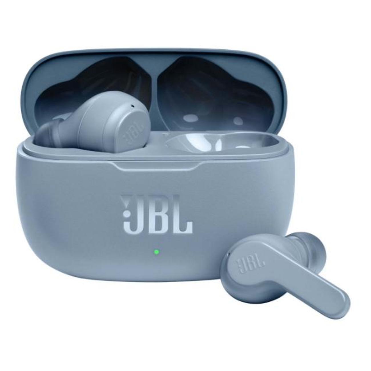 Наушники внутриканальные Bluetooth JBL Wave 200TWS Blue фото