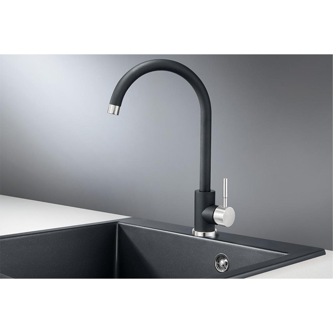 Смеситель Granula 4031 черный