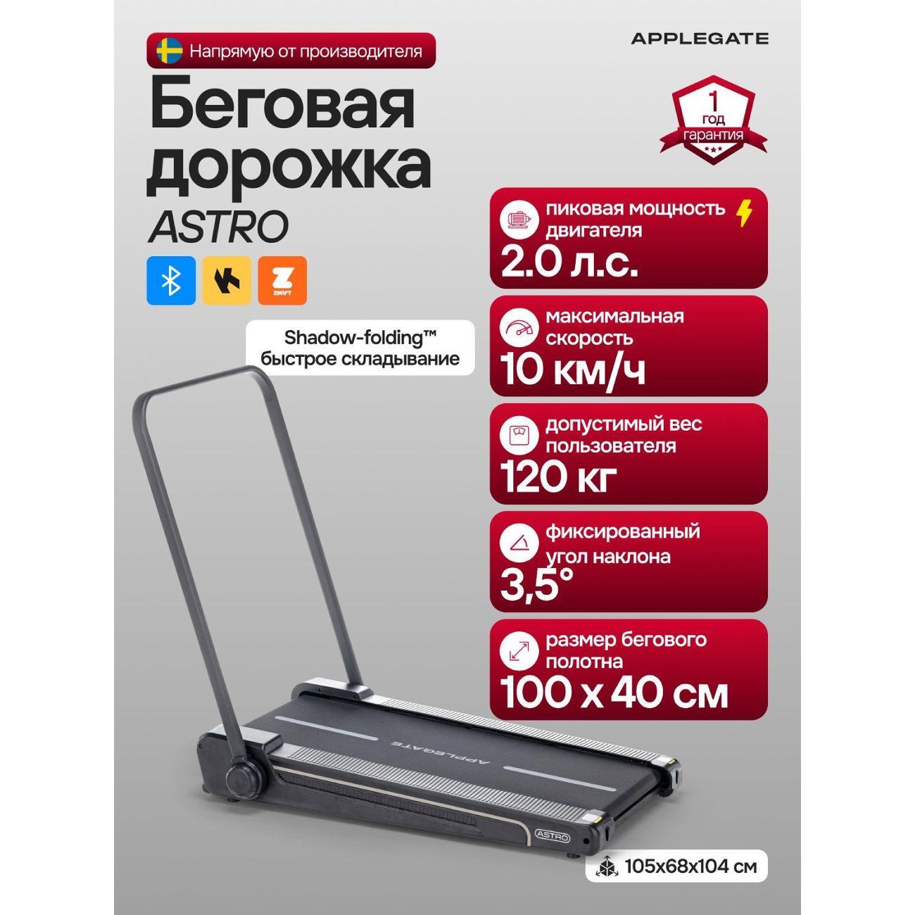 Беговая дорожка Applegate ASTRO