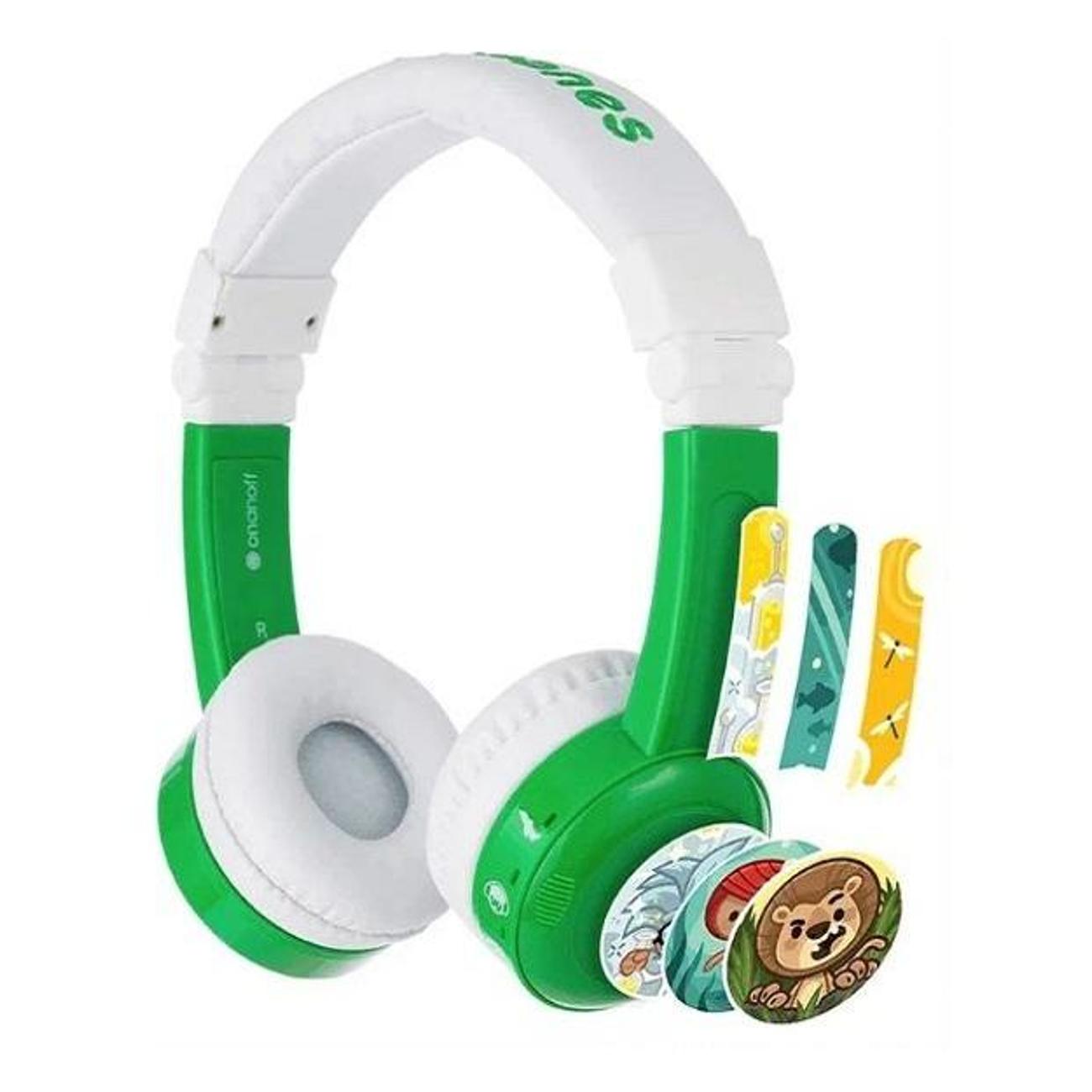 Наушники накладные BuddyPhones Infсалатовый