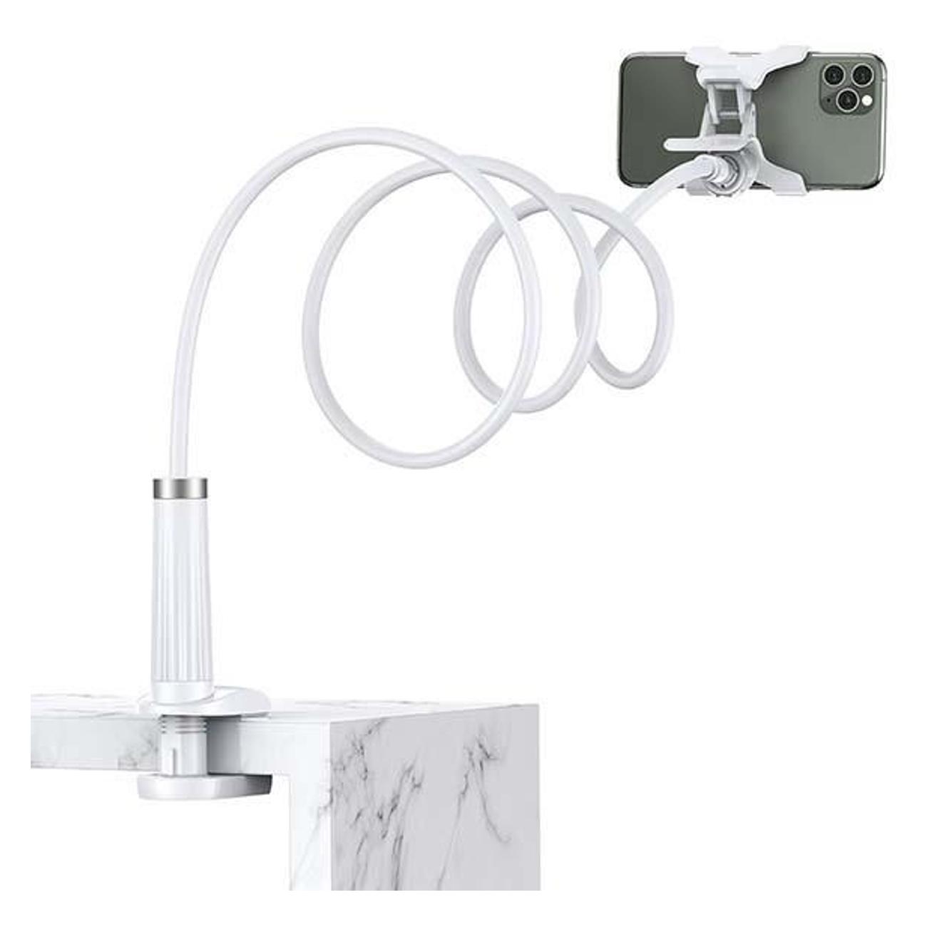 Держатель универсальный для смартфона uGreen LP113 Multifunction Phone Clip Stand белый