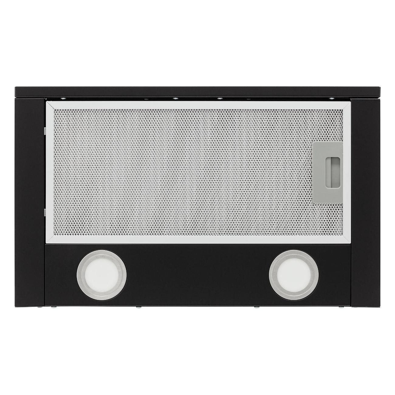 Вытяжка встраиваемая в шкаф Krona KAMILLA T 500 BLACK черная