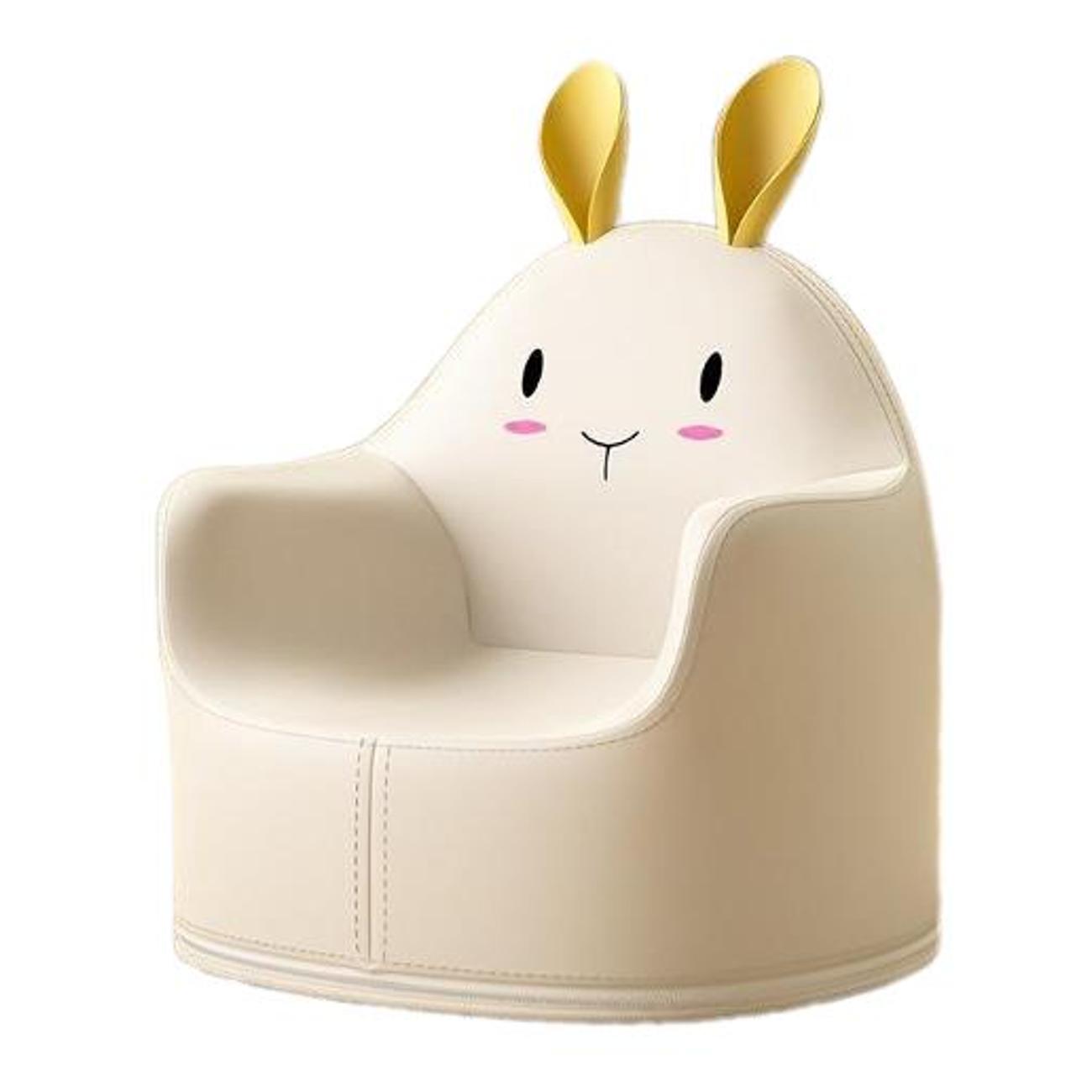 Кресло детское UNIX Kids Hare размер S белый