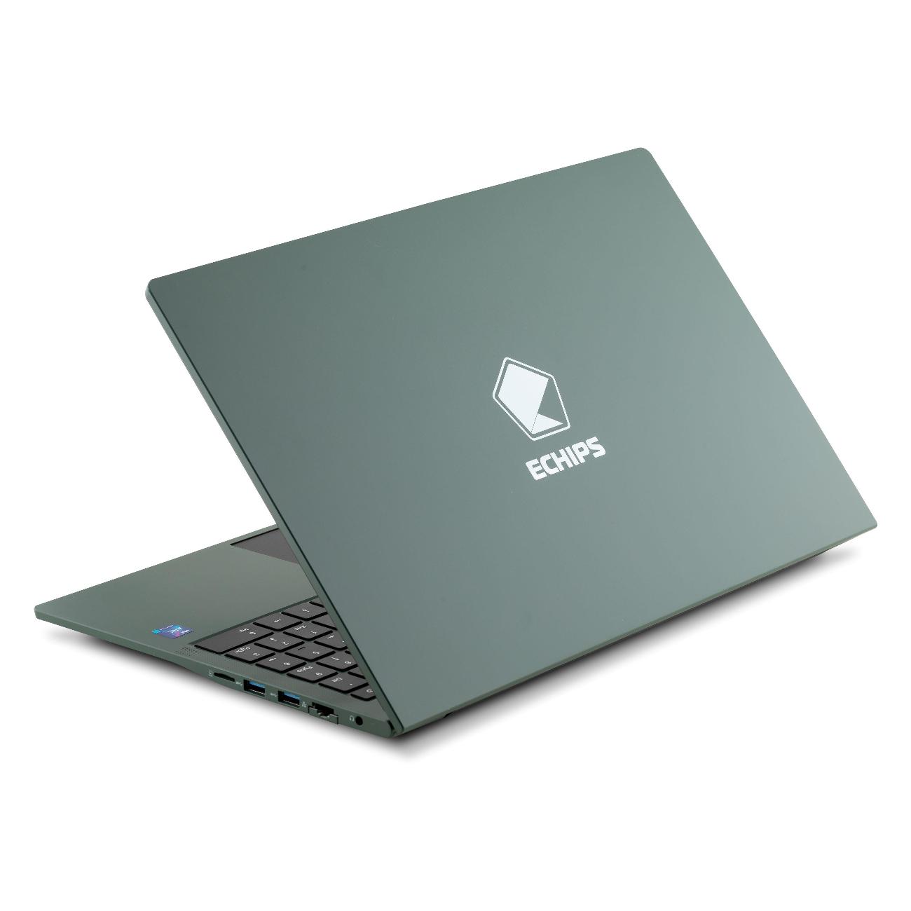 Ноутбук Echips Malachite NQ15E-1/15.6"/Intel N-series N100/8/256/Win/Gray