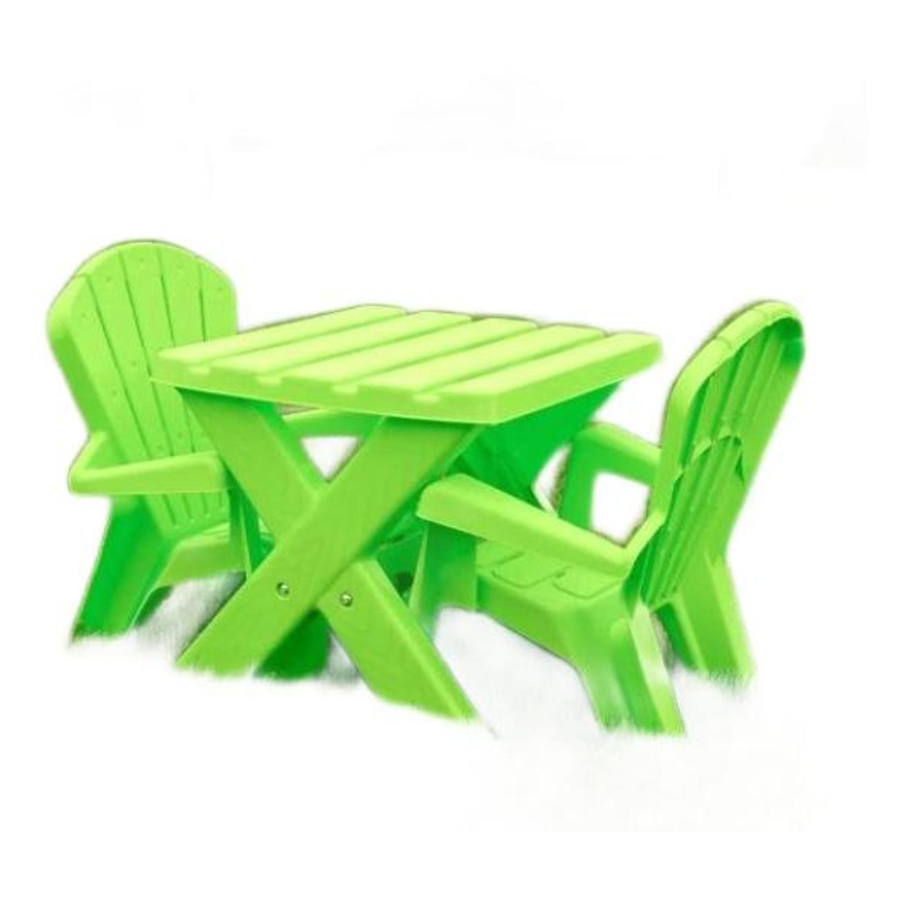 Набор садовой мебели UNIX Kids Garden зеленый