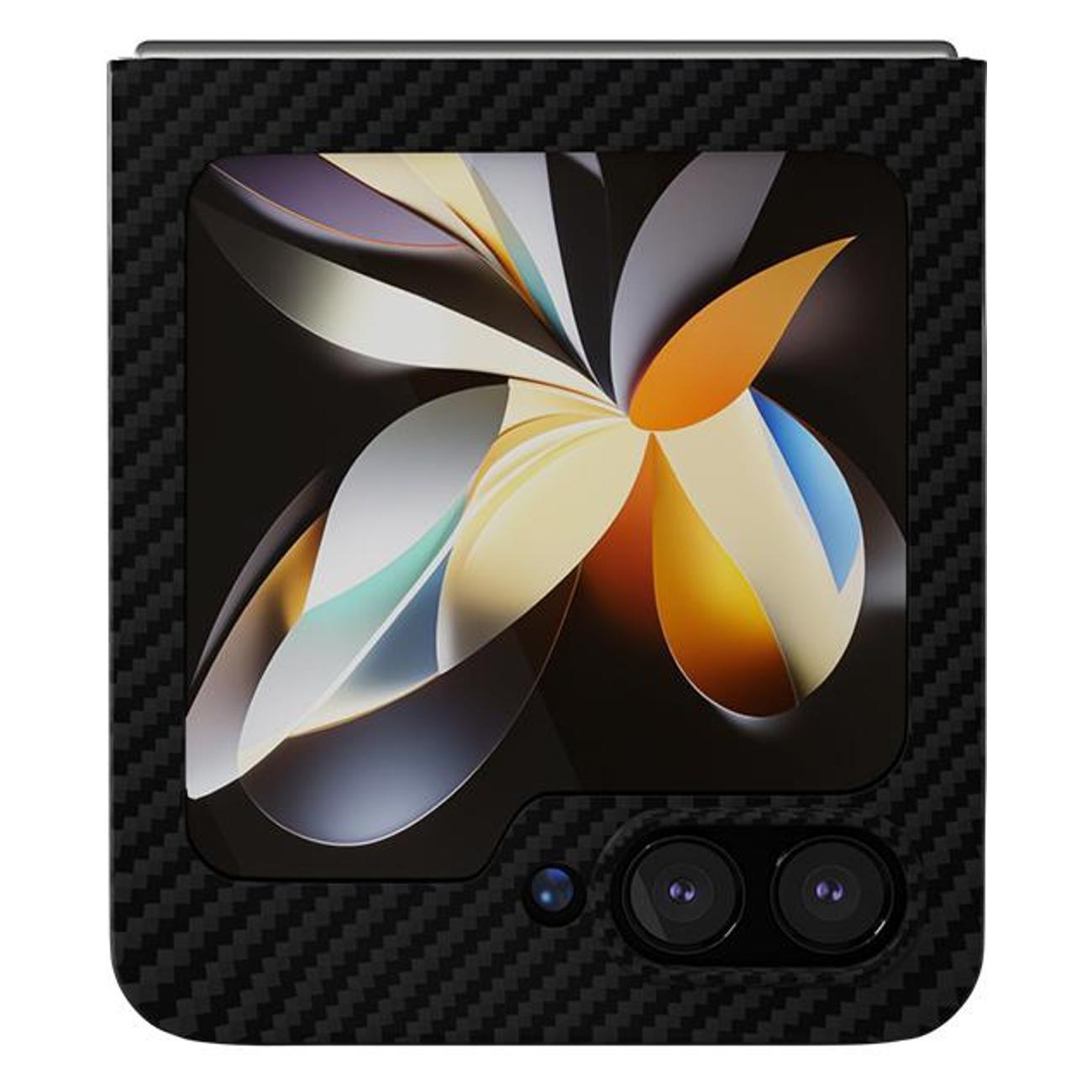 Чехол vlp Kevlar Case для Samsung Z flip 5 черный (1058006)