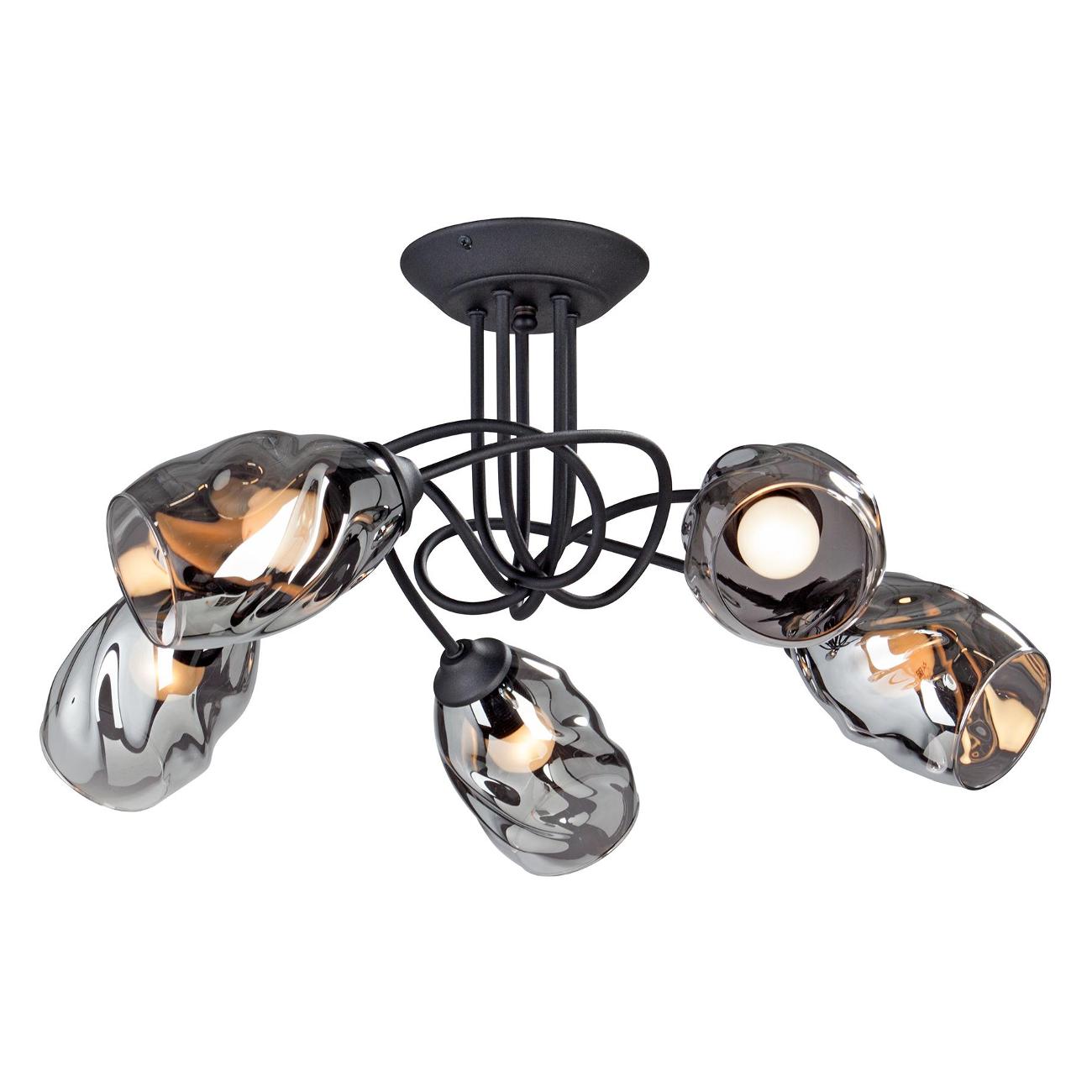 Люстра Vitaluce 5 ламп E27 макс. 40Вт 15 м2 (V4939-1/5PL) фото