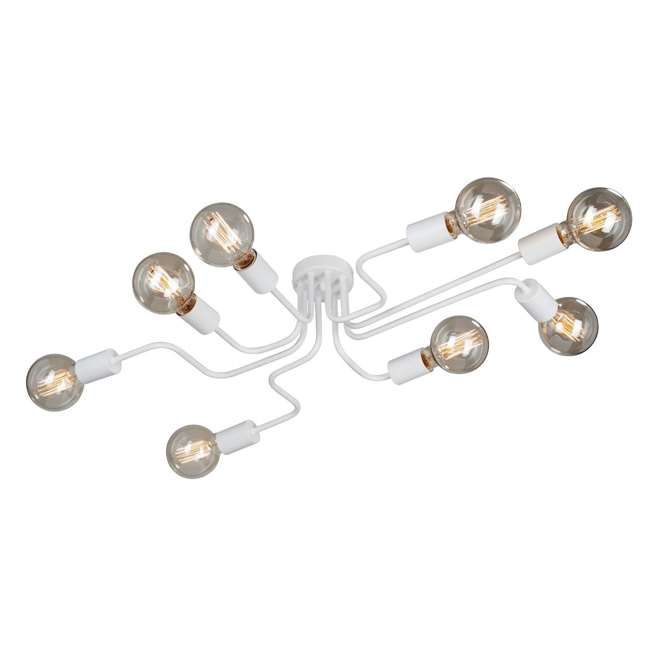 Люстра Vitaluce 8 ламп 24м2 Е27 40Вт (V4196-0/8PL)