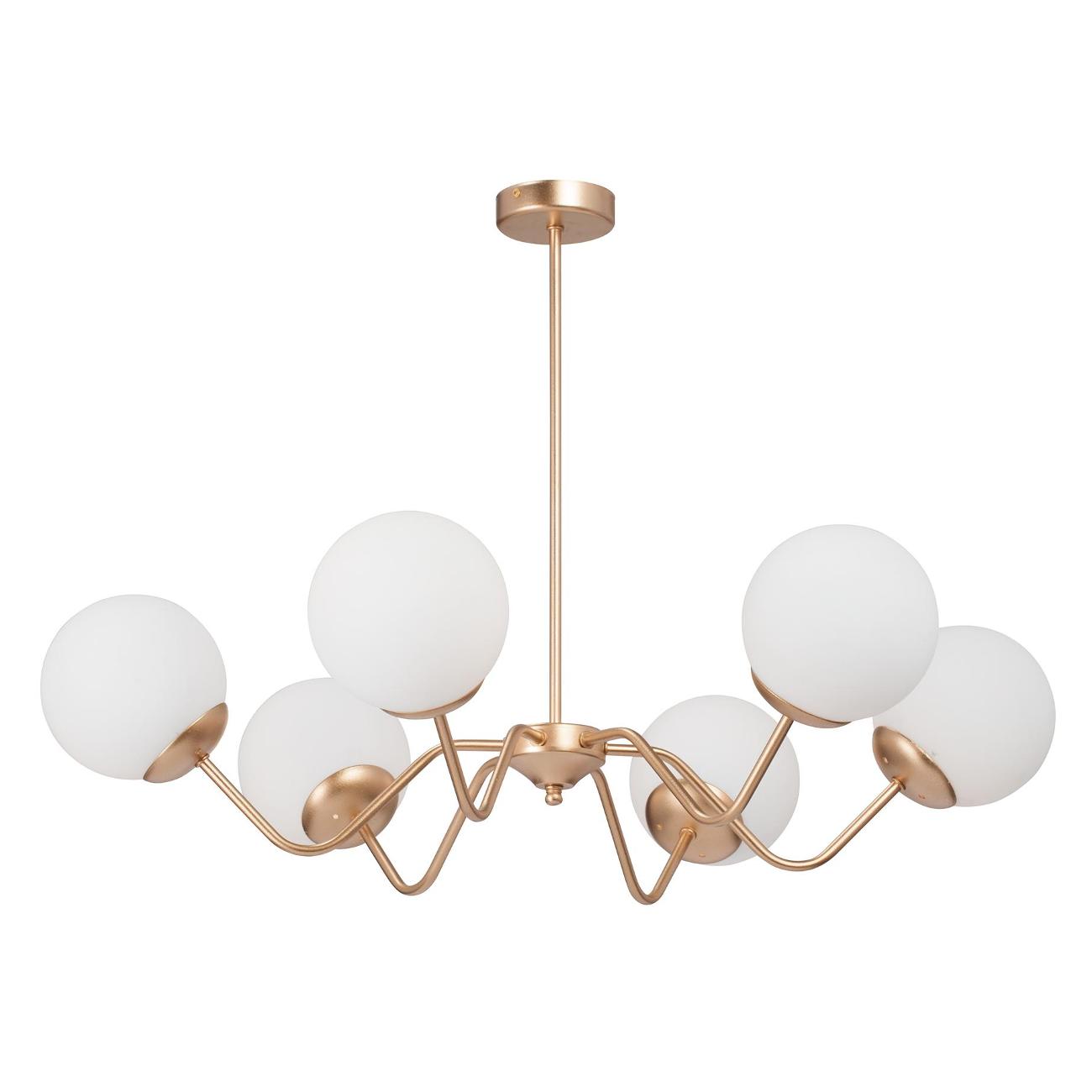 Люстра Vitaluce 6 ламп E14 макс. 40Вт 18 м2 (V42740-8/6PL)