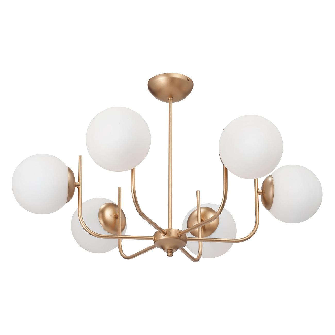 Люстра Vitaluce 6 ламп E14 макс. 40Вт 18 м2 (V39570-8/6PL)