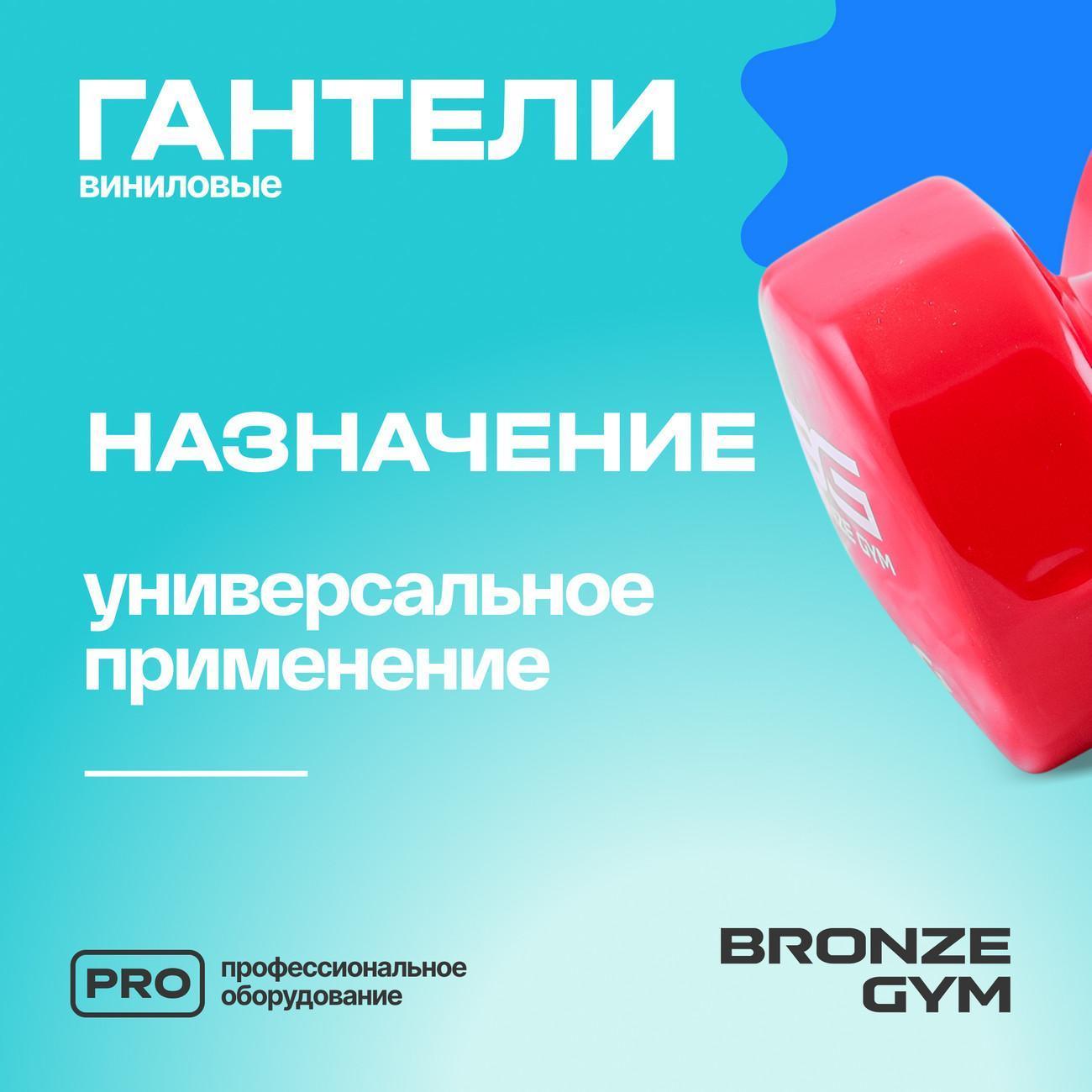 Гантель Bronze Gym BG-FA-VD4