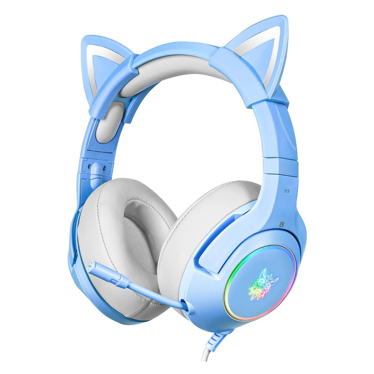 Наушники игровые Onikuma Arctic Cat K9-BL фото