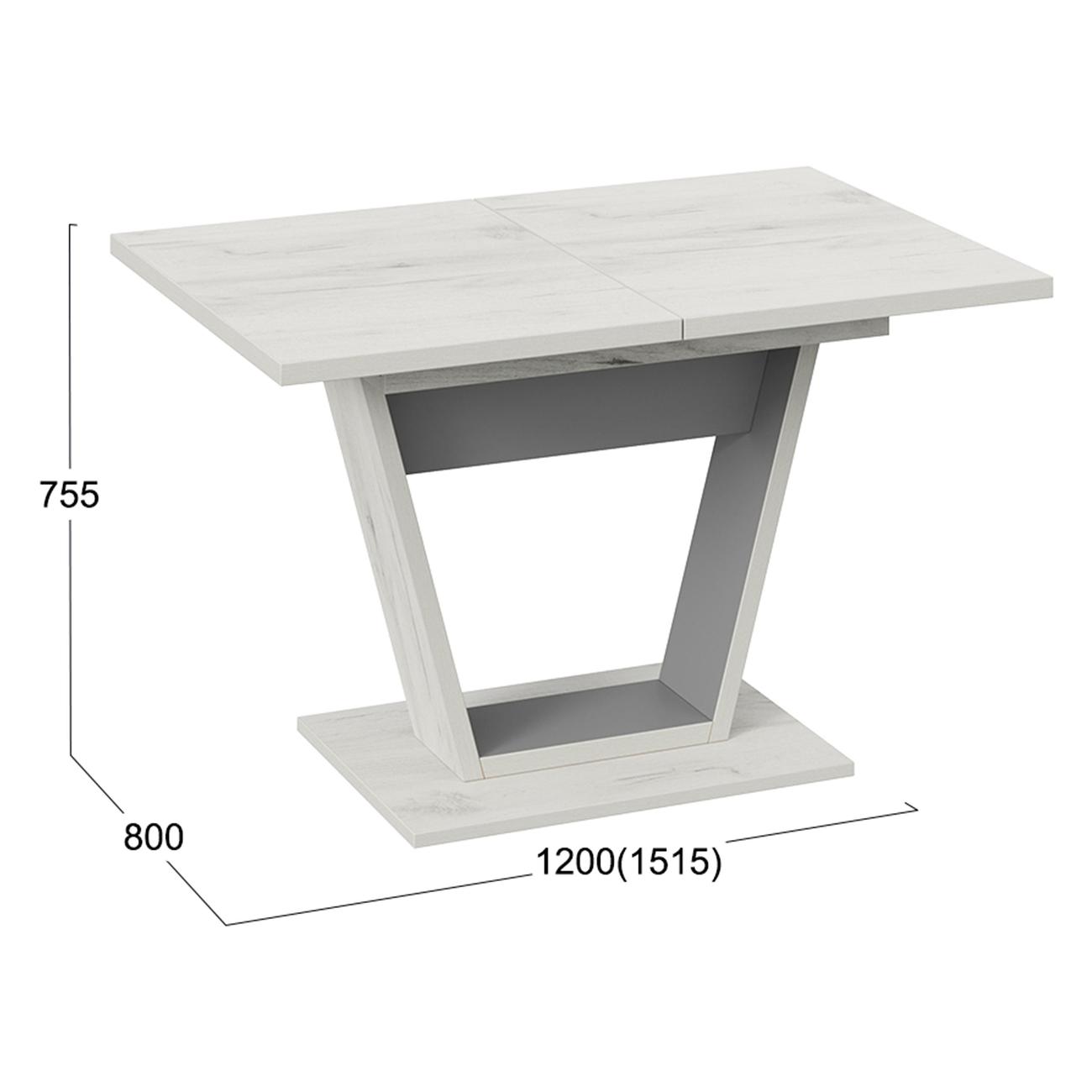 Стол обеденный раскладной Трия Гавана 223687