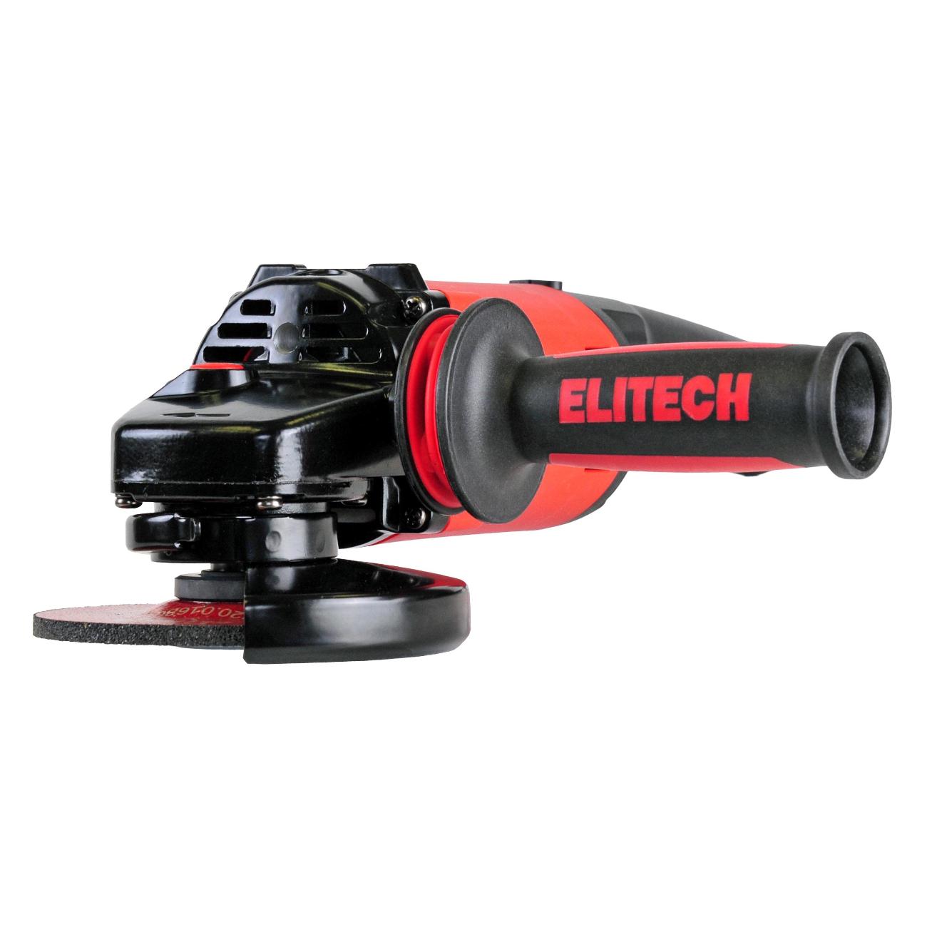 Угловая шлифовальная машина Elitech МШУ 1412Д