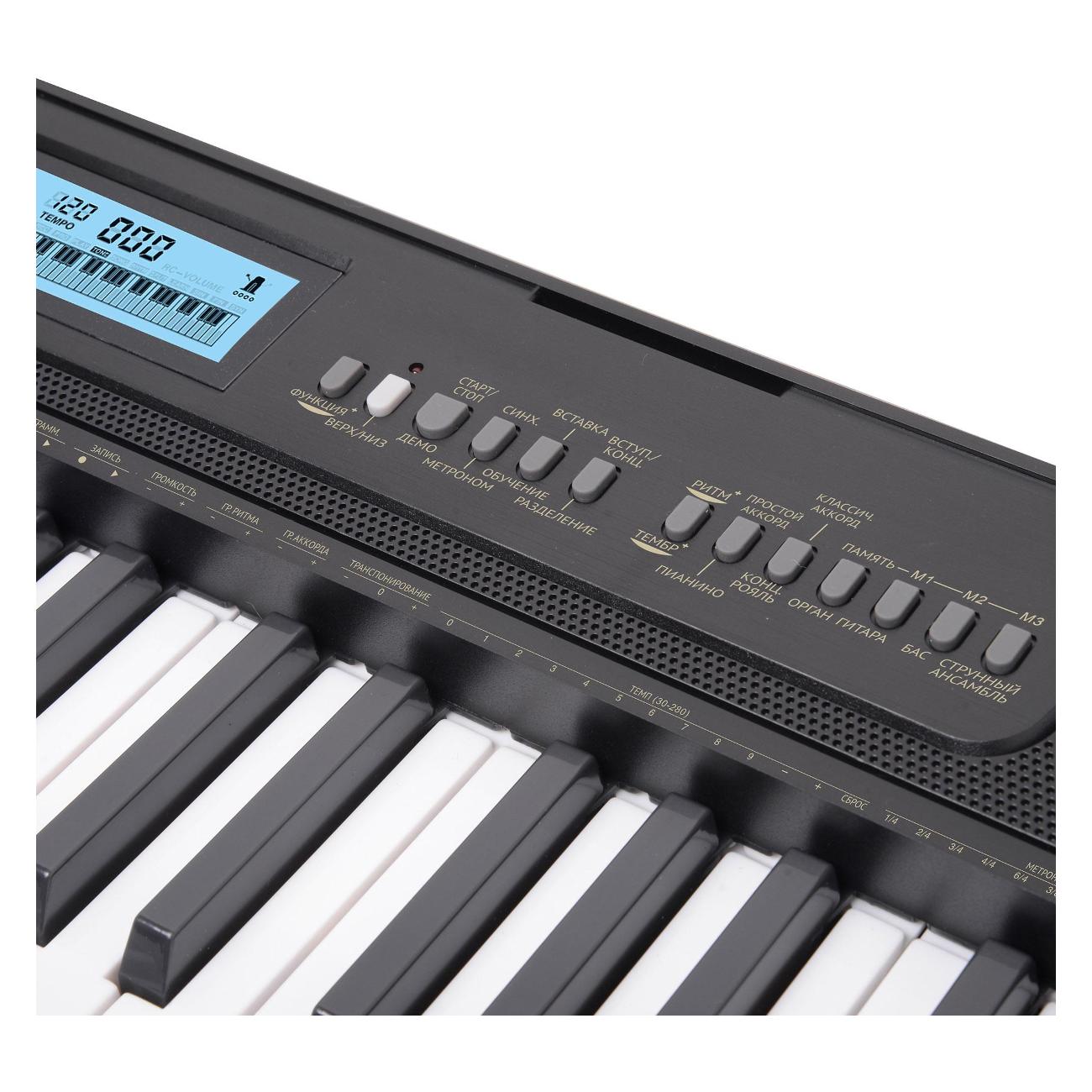 Синтезатор Tesler KB-6140 Black