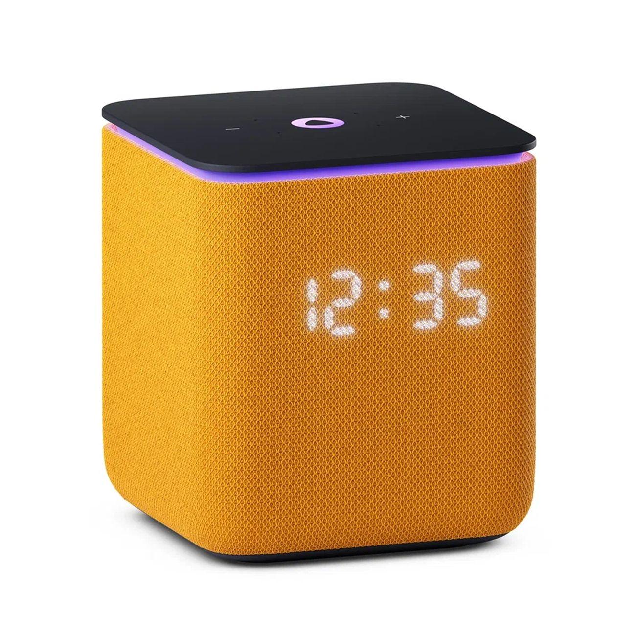 Умная колонка Яндекс Станция Миди с Алисой, с Zigbee™, 24Вт, оранжевый