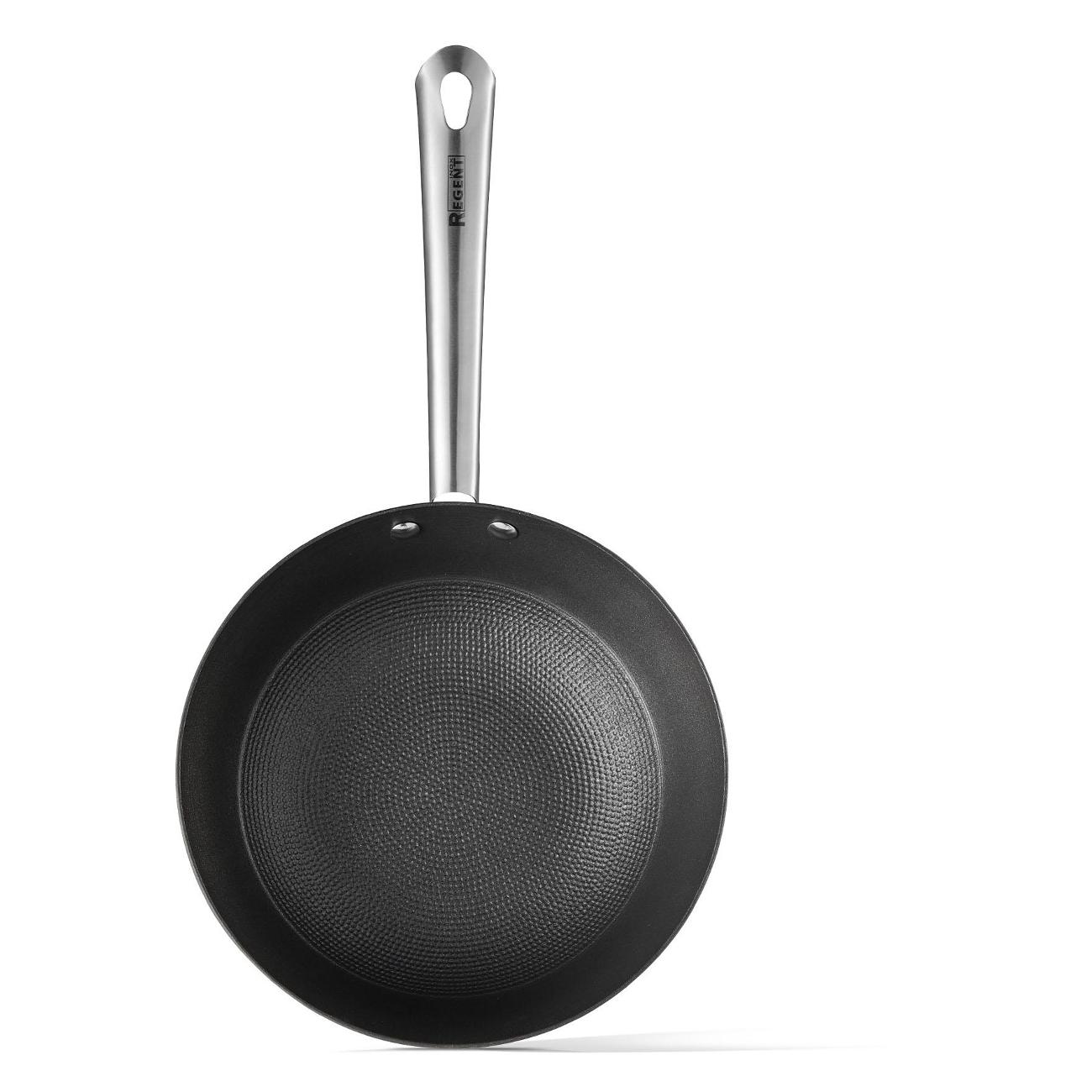Сковорода-вок 24см (чугунная) REGENT inox Genio