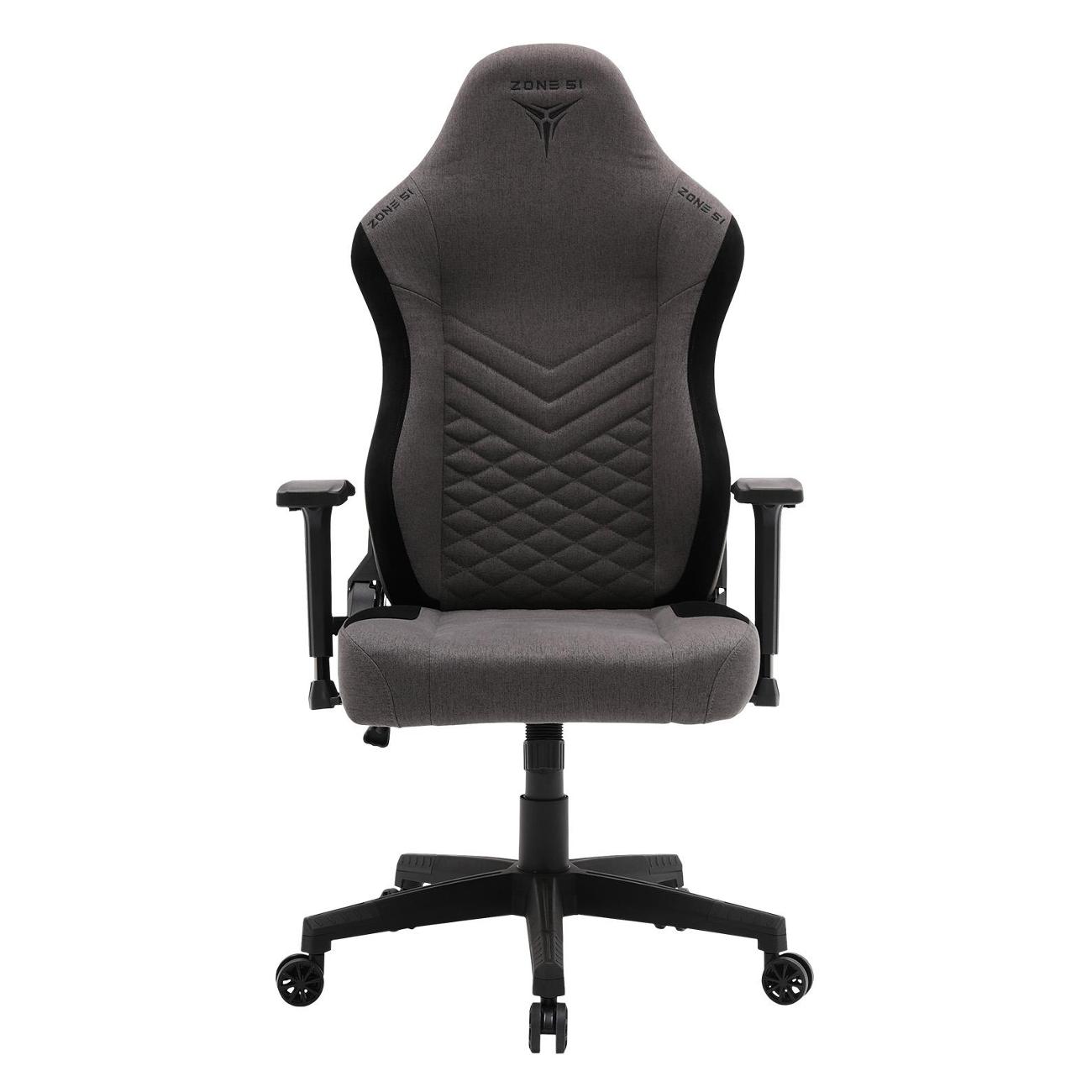 Кресло компьютерное игровое ZONE 51 BASTION Z51-BST-GY