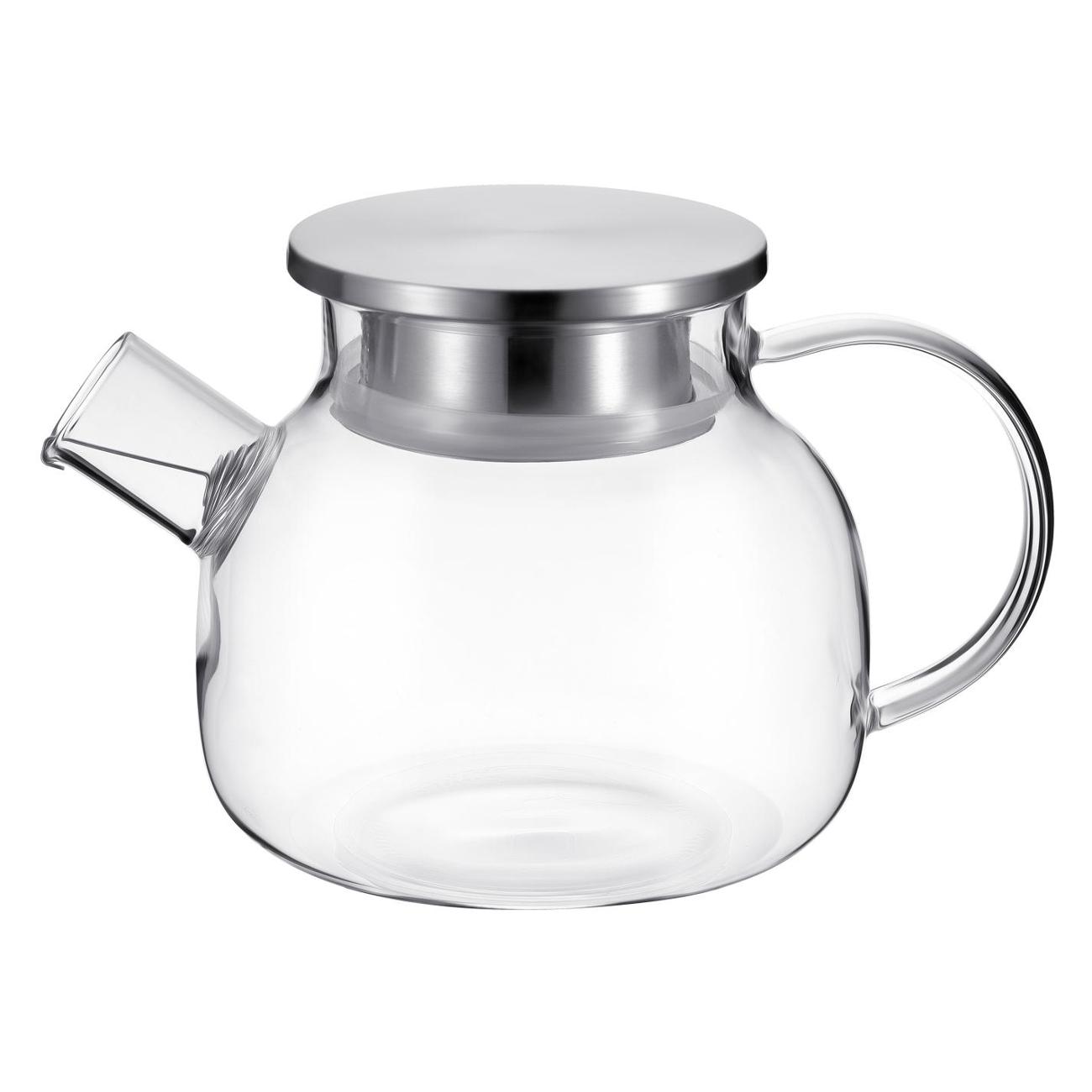 Чайник заварочный 0.8л с фильтр-ситечком REGENT inox FRANCO