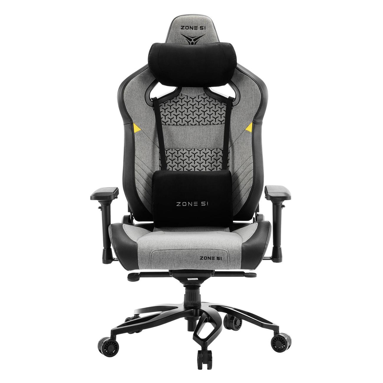 Кресло компьютерное игровое ZONE 51 Imperial X-Weave Grey (Z51-IPF-GY)