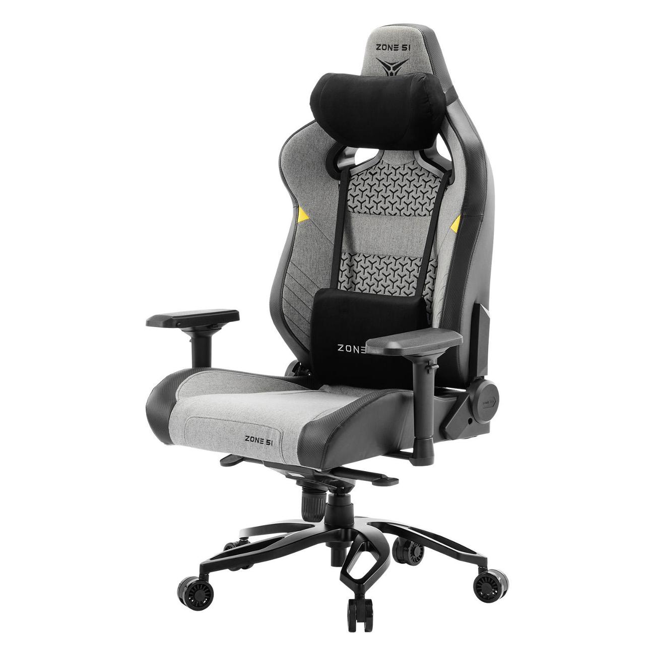 Кресло компьютерное игровое ZONE 51 Imperial X-Weave Grey (Z51-IPF-GY)