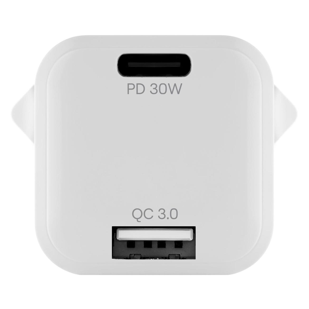 Сетевое зарядное устройство uBear WC13WHPD30QC18-AC