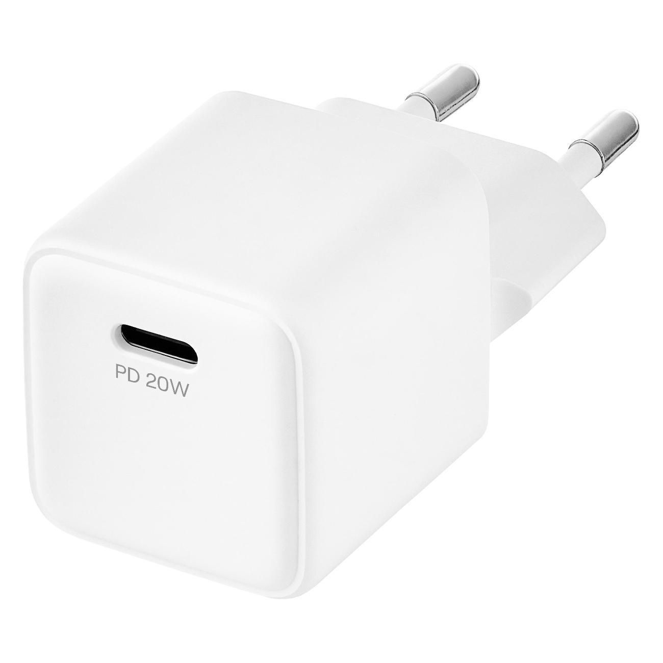 Сетевое зарядное устройство uBear Bridge USB-C, 20 Вт, GaN фото