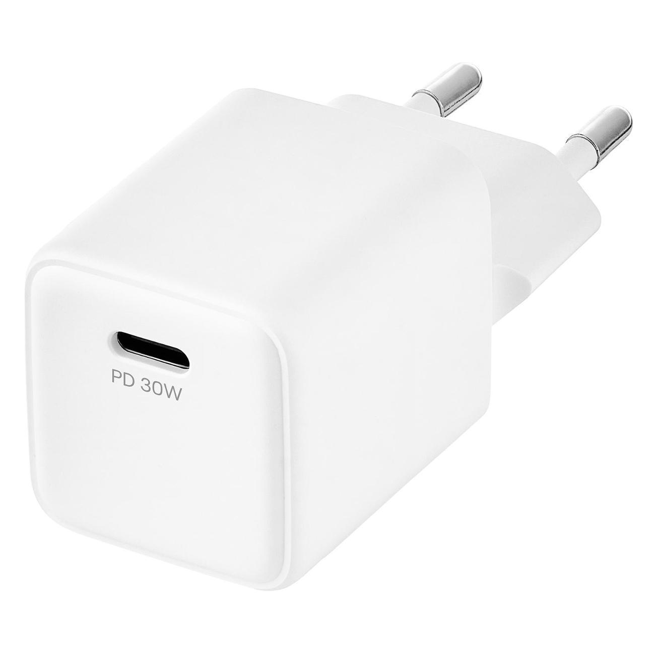 Сетевое зарядное устройство uBear Bridge USB-C, 30 Вт, GaN + Super Fast Charging фото