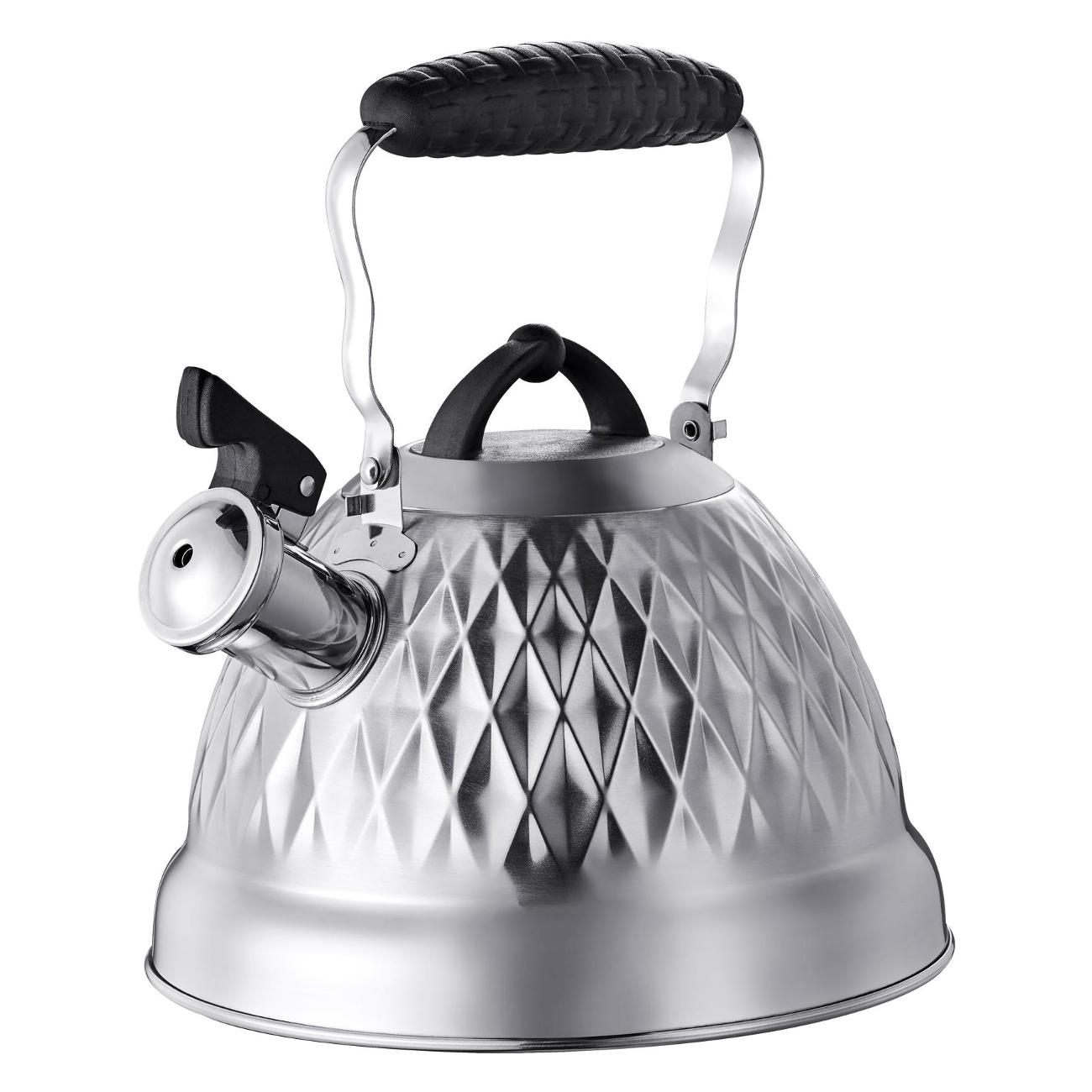 Чайник со свистком 2.4 л REGENT inox Promo