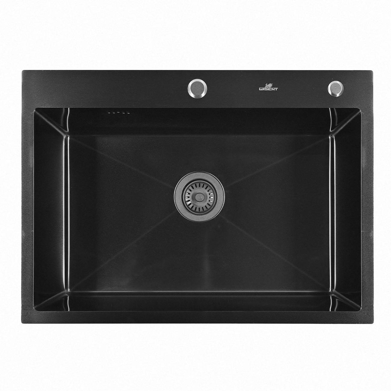 Мойка кухонная Wisent WS37050B/WGER019B