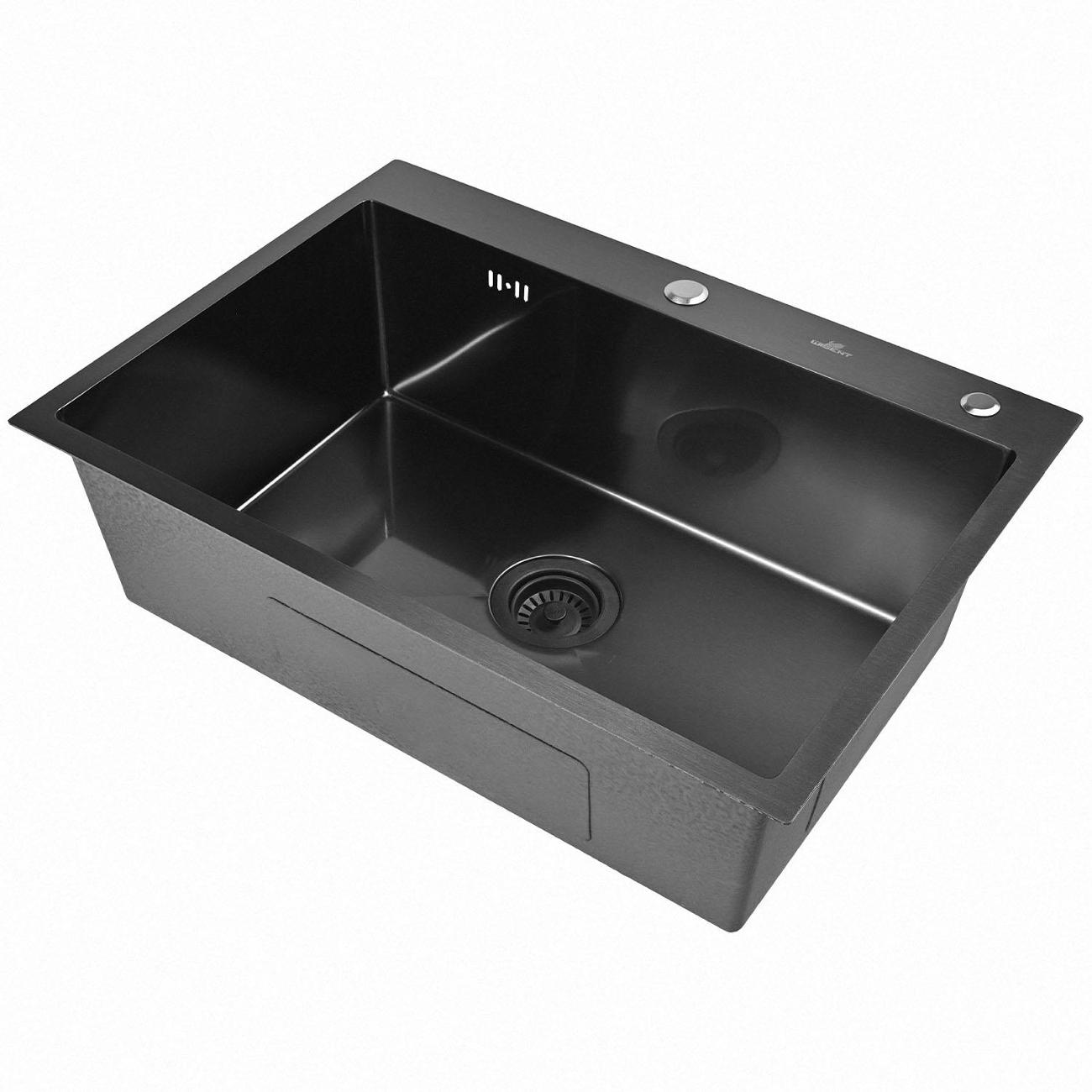 Мойка кухонная Wisent WS37050B/WGER019B