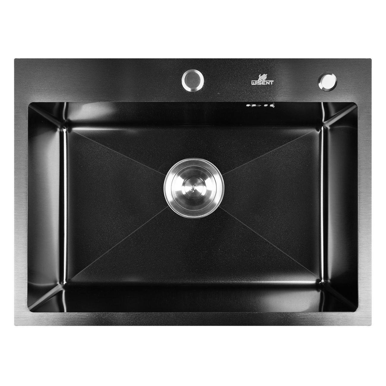 Мойка кухонная Wisent WS36050B/W02-114B/W405B