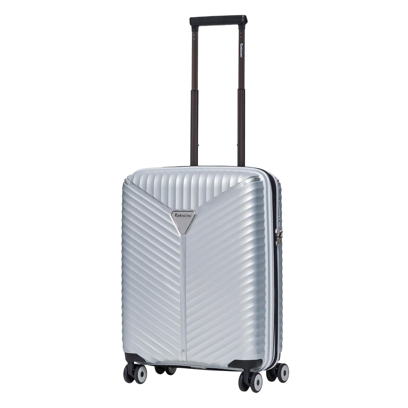 Чемодан Robinzon BORNEO SPACE S серебристый