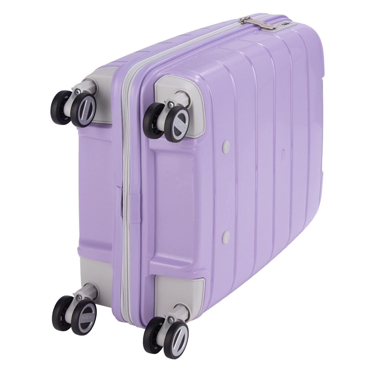 Чемодан Robinzon MALTA S+BC сиреневый