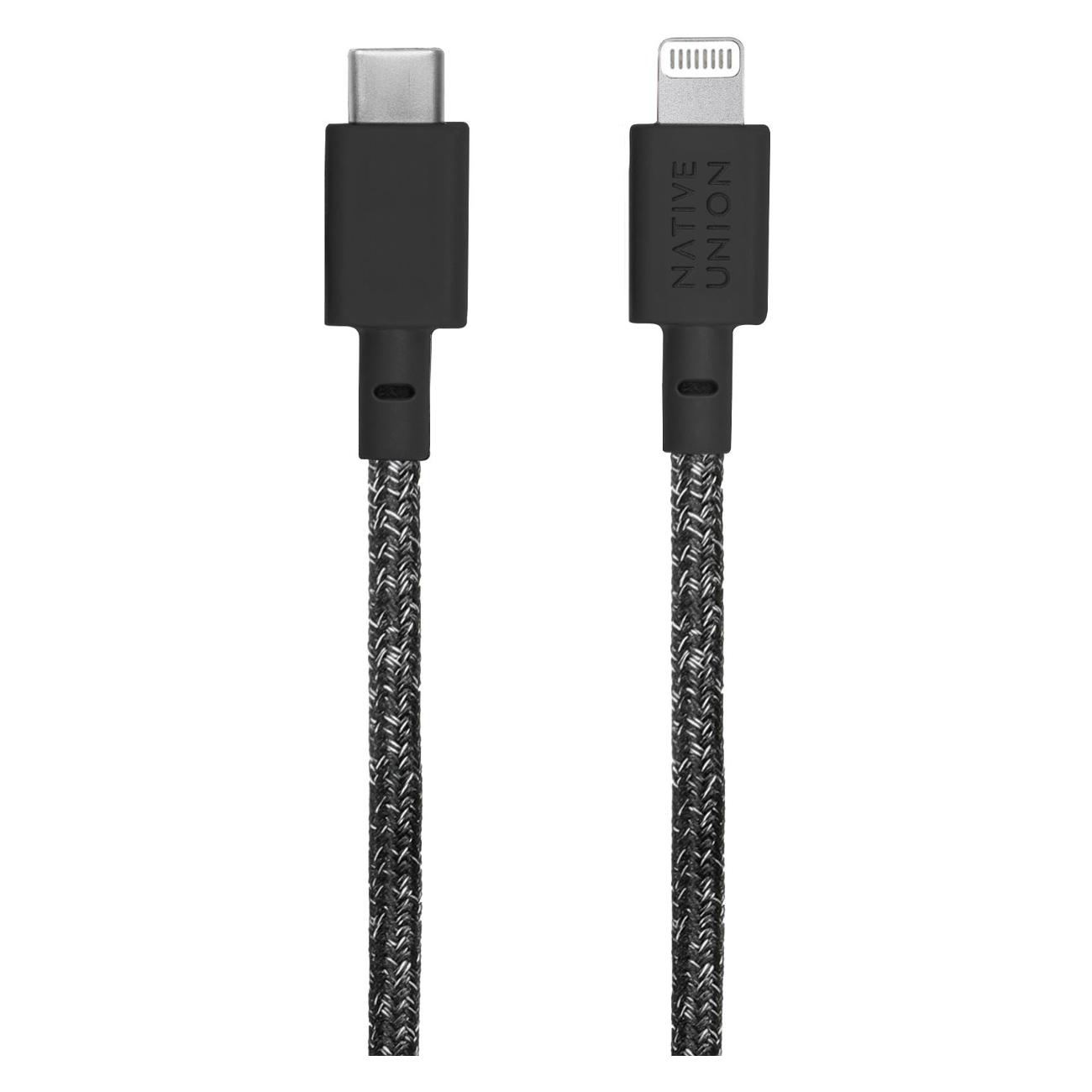 Кабель Native Union Belt Cable XL 3м черный космос