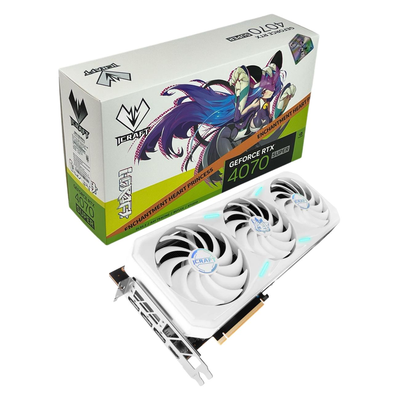 Видеокарта MAXSUN NVIDIA GeForce RTX 4070 Super iCraft OC12G Limited