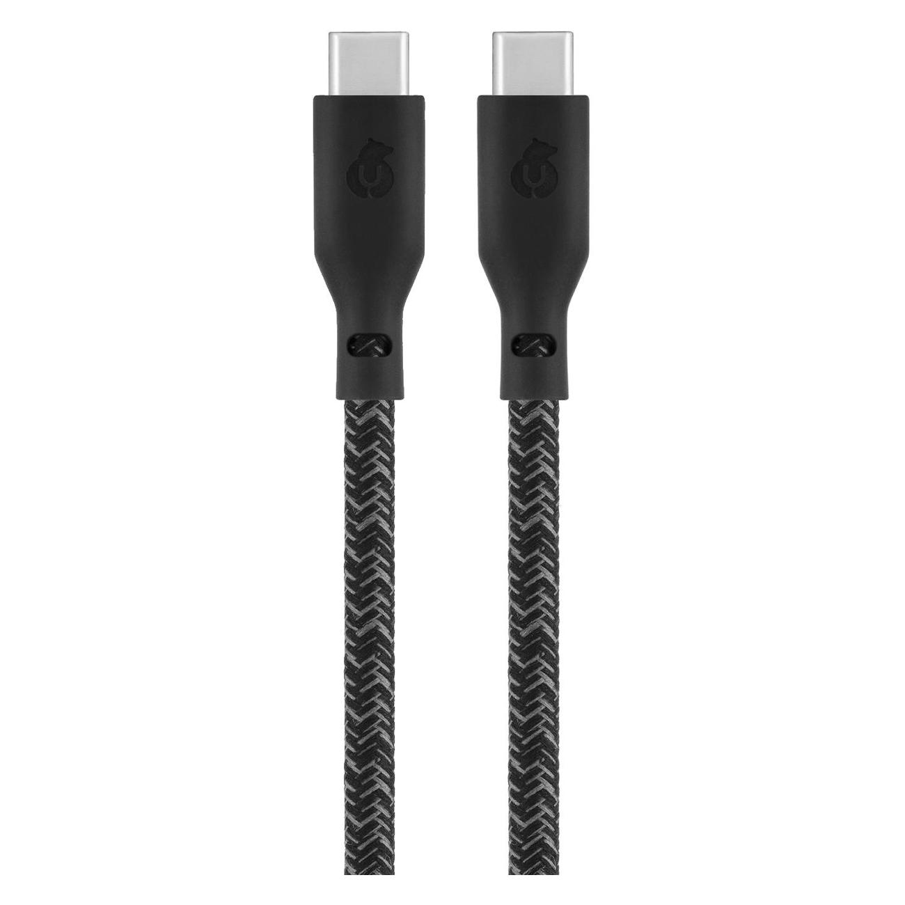 Кабель uBear Trend USB-C/USB-C 1,2м черный