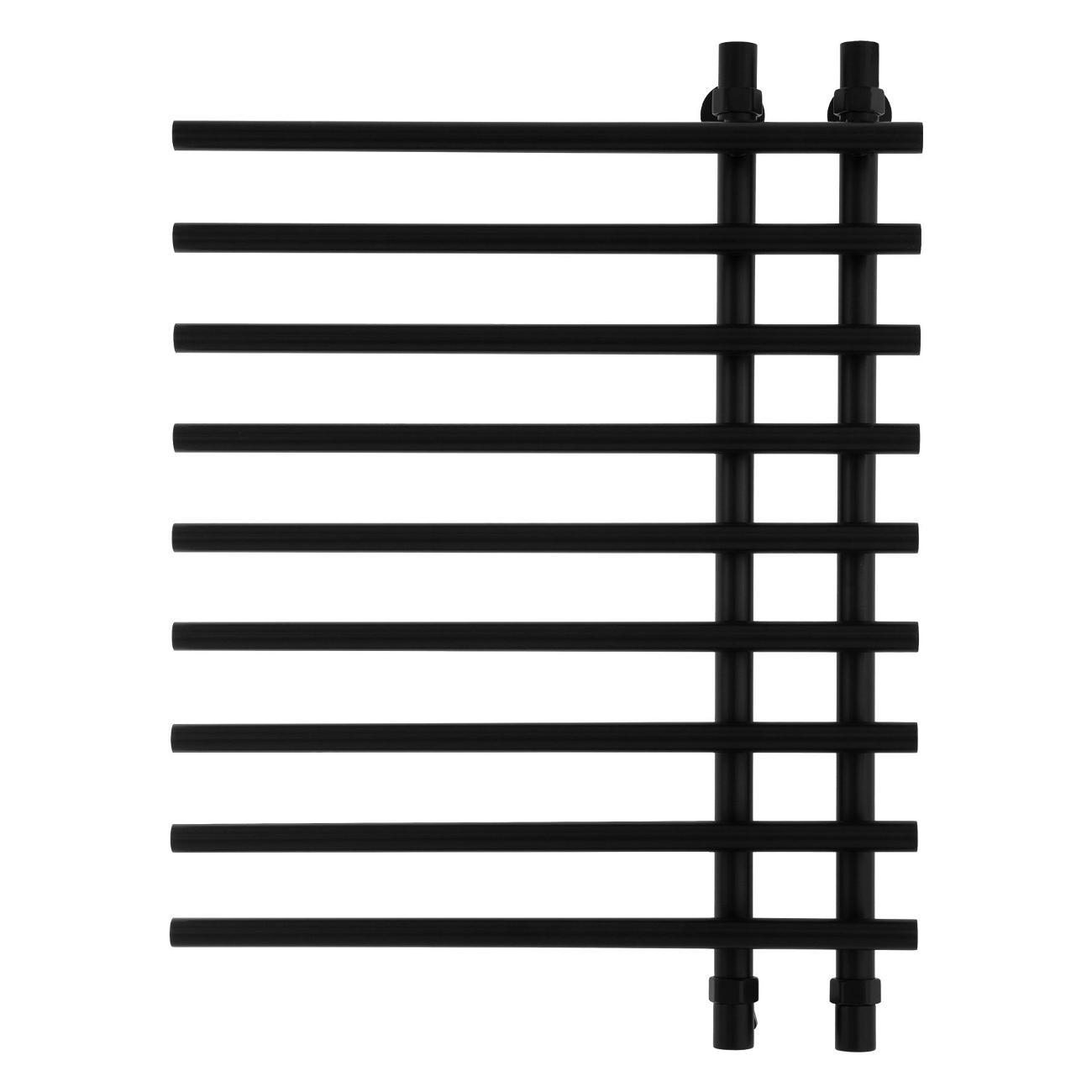 Полотенцесушитель ENERGY Group Rose 800х600  черный матовый