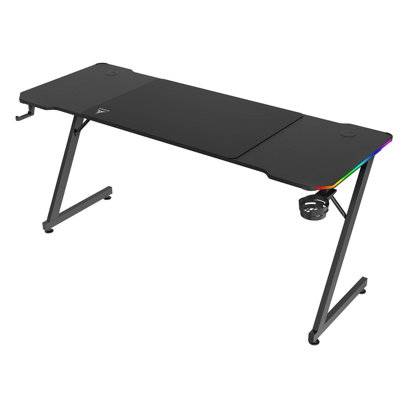 Стол компьютерный игровой ZONE 51 TRINE 160 RGB Black Z51-T6R-BK