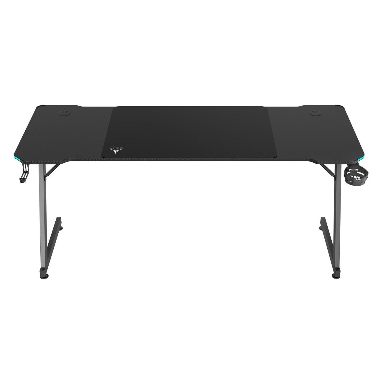 Стол компьютерный игровой ZONE 51 TRINE 160 RGB Black Z51-T6R-BK